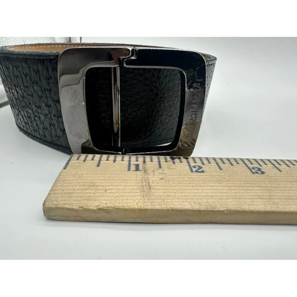 Bruno Magli belt grain